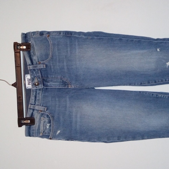 PAIGE Skyline Ankle Peg Jeans 27 - Picture 4 of 13